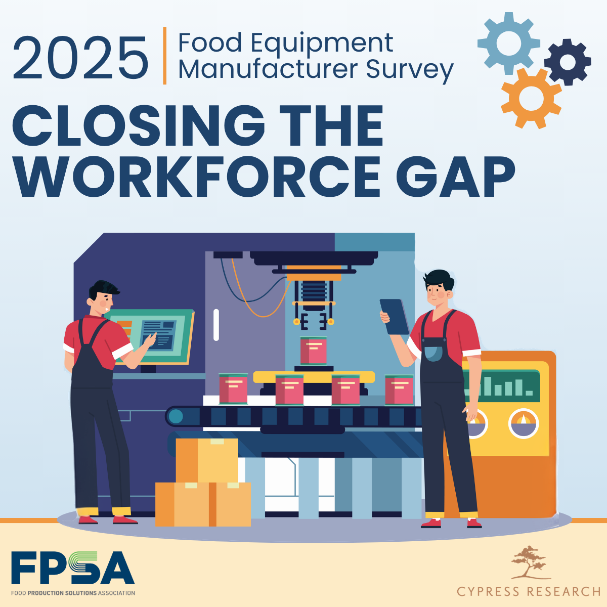 2025 Food Equipment Manufacturer Workforce Gap & Solutions Study