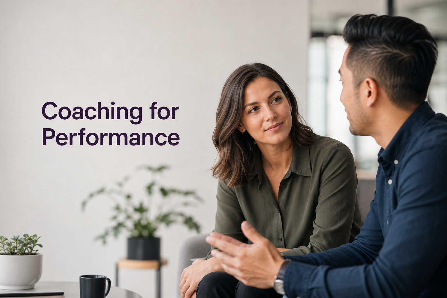 Coaching for Performance with Two Professionals in Conversation
