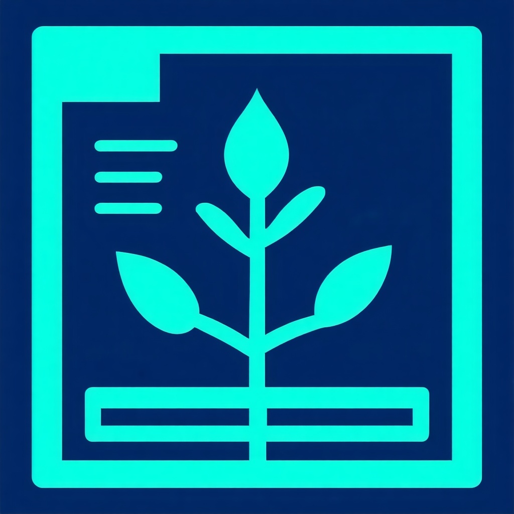 Regulatory Development infographic icon in navy and teal showing we are helping members navigate compliance and policy changes in food production