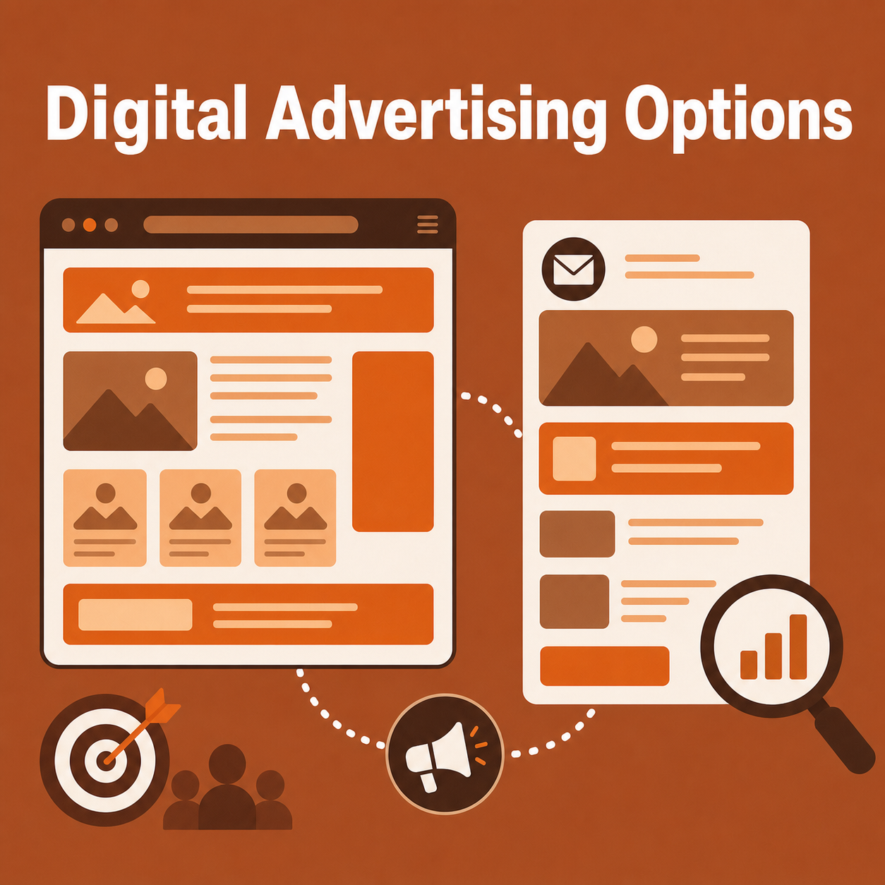 Advertising Brown Orange Image