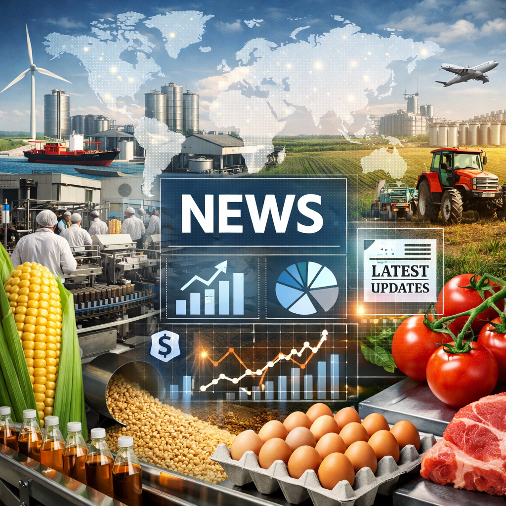 Food Production News Updates Background Image