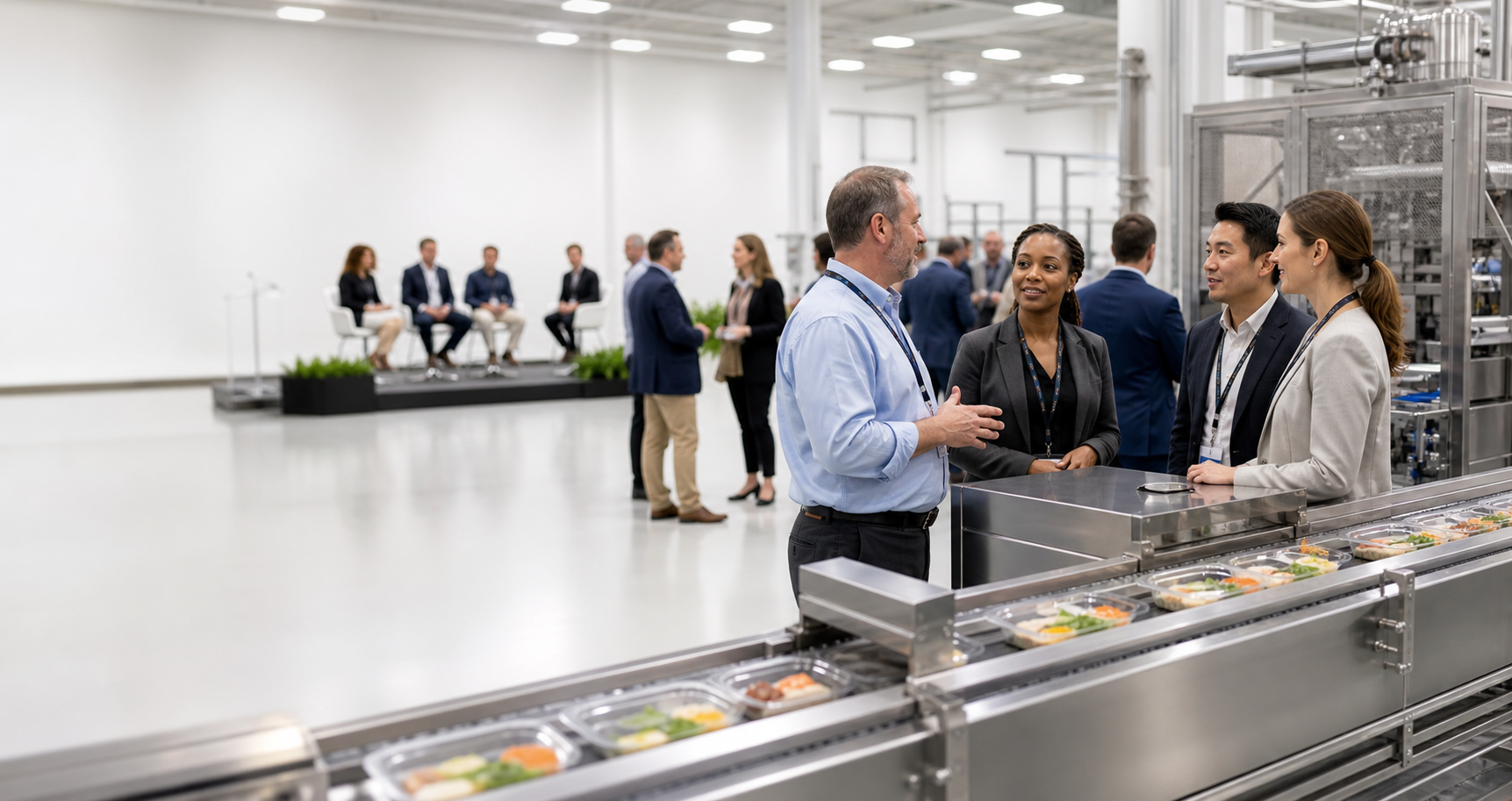 Networking Event at Multivac Facility